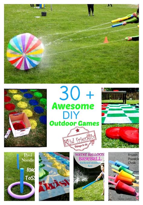 Over 30 Awesome Summer Outdoor Games For Kids to Play.